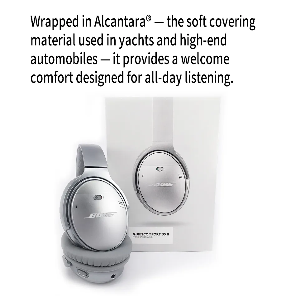 Bose QuietComfort 35 II Wireless Bluetooth Noise-Cancelling