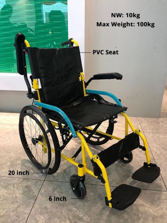 LIGHTWEIGHT WHEELCHAIRS WCG6 (10KG) Lazada