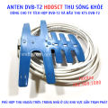 Anten DVB T2 HD05 cho đầu thu và tivi anten thông minh DVB-T2 thích hợp dùng ngoài trời, trong nhà thu sóng DVB T2 xem truyền hình miễn phí. 