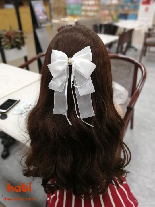 [HCM]Kẹp tóc nơ  mã C1 - Kẹp tóc Handmade HATI
