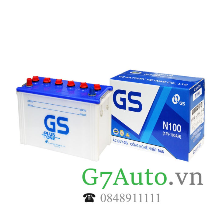 Ắc quy GS N100 12V 100AH