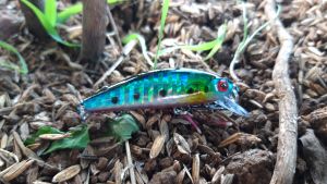 Umpan minnow lure sinking 6gr Swimbait blue light