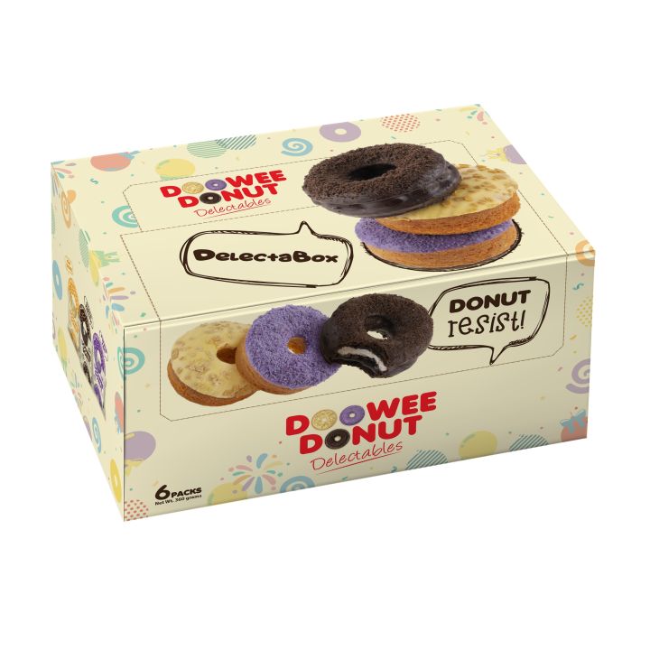 Doowee Donut Delectables Delectabox 60g X 6 | Lazada PH