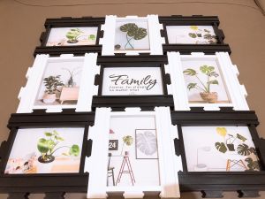 BINGKAI FOTO 9 FRAME / PHOTO FRAME SUSUN ( MODEL GANTUNG )