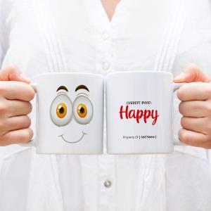 Elegant Mood Expressing Mug with Custom Name ( Vol 01 ) The Perfect Gift for Graduation Birthday Christmas and More