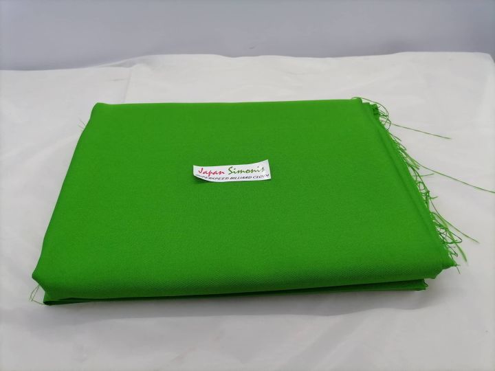 1pc. JAPAN SIMONIS LIGHT GREEN BILLIARD TABLE CLOTH (FOR SALE TAPETE NG