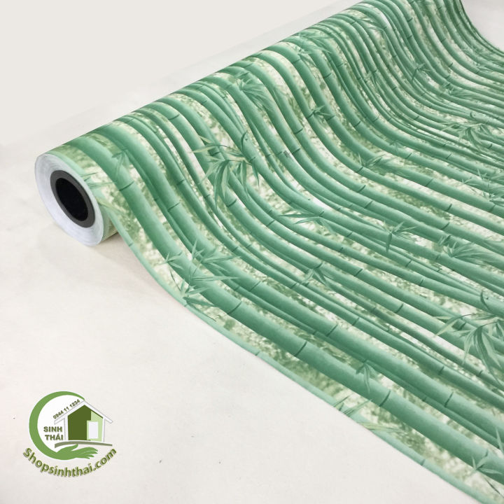 Giấy Dán Tường Cây Tre Cây Trúc - [ 50cm x Khổ 120cm ] Có Sẵn Keo