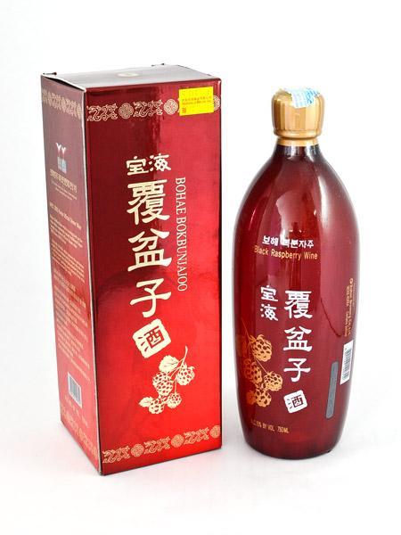 Bohae Bokbunjajoo 宝海覆盆子酒750ML 覆盆子酒750Ml果酒健康