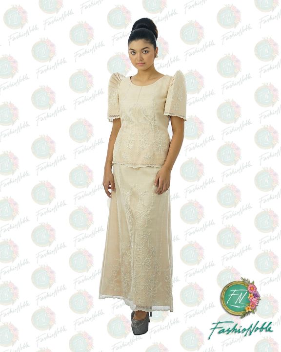 Affordable store filipiniana dress