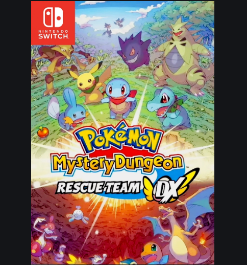 Nintendo Switch game Pokemon Mystery Dungeon Rescue Team