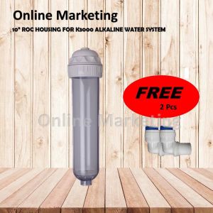 10" ROC CERAMIC HOUSING CASING ALKALINE WATER FILTE ( K3000 HOUSING )