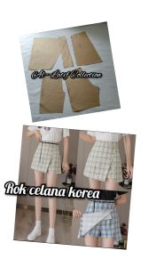 pola dasar / pola jiplak ROK CELANA KOREA