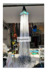 jaring ikan siap pakai 3 lapis tinggi 15m panjang 30m jaring luar 5in senar 020 jaring dalam 175in senar 015mm jaring ikan murah jaring ikan bentang jaring pukat jaring gondrong