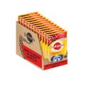 Pedigree Beef Chunks Wet Dog Food in Pouch 130g x 12. 