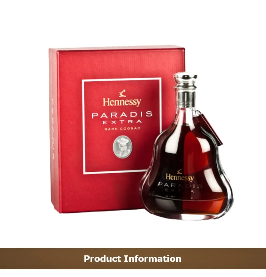 Hennessy Paradis RARE COGNAC 700ml 40度 Hennessy Paradis + GB 40% 70cl
