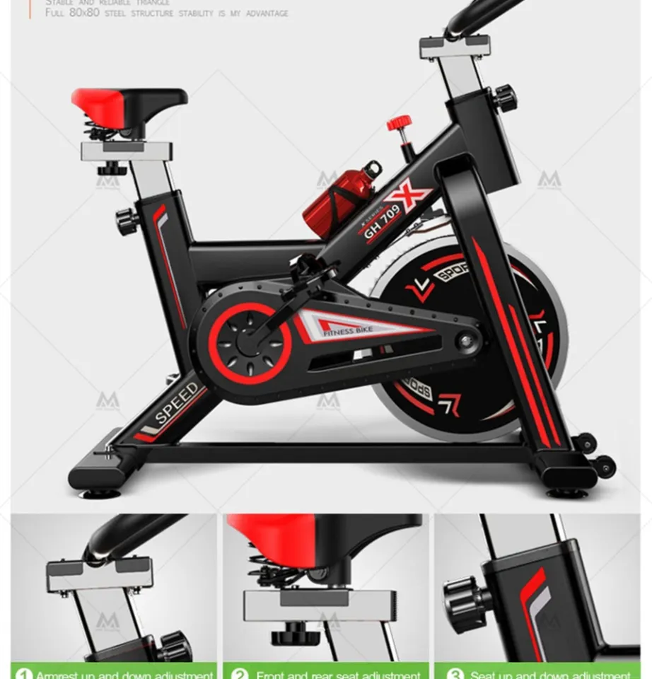 Recumbent exercise bike 200kg hotsell