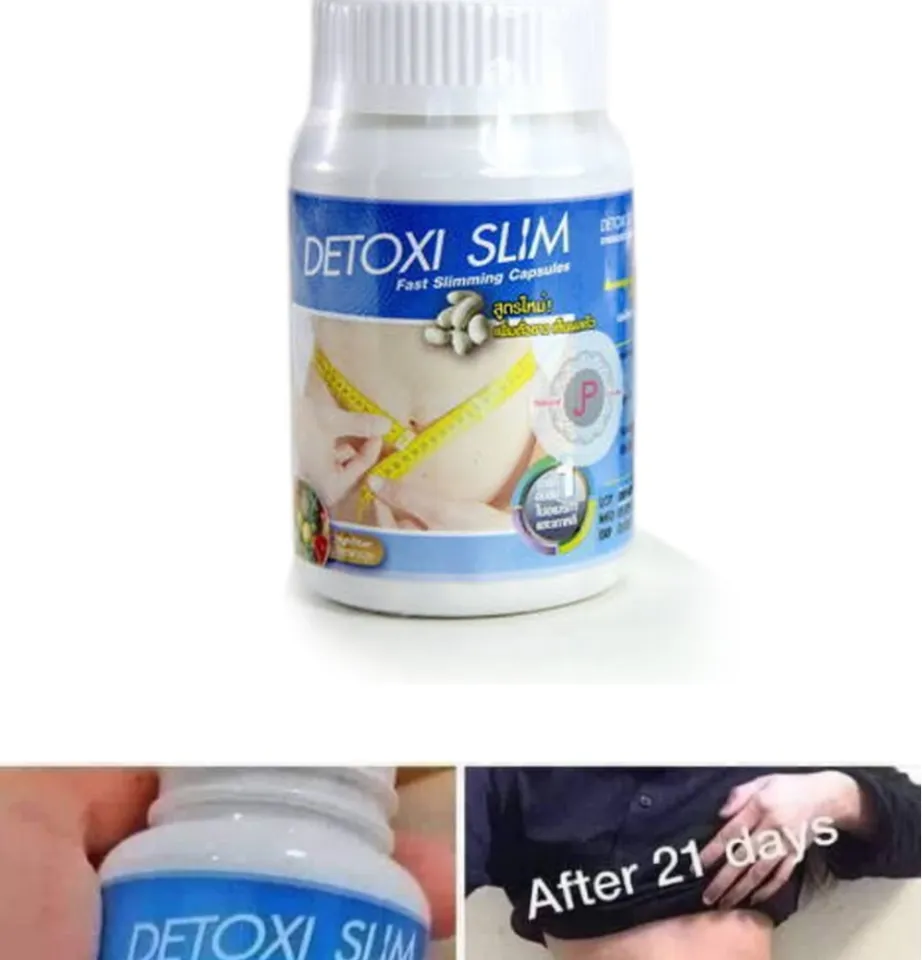 Set of 2 Detoxi slimperfect slim 30 capsules Weight Loss burning 