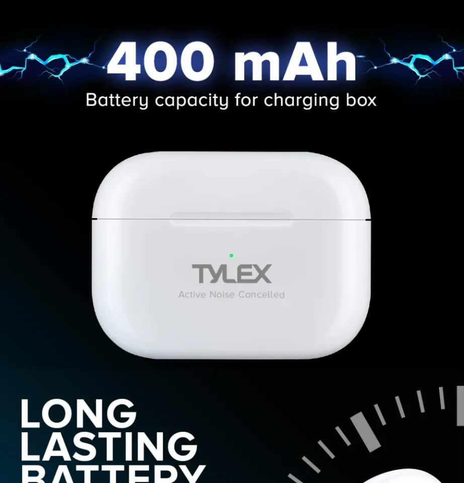 TYLEX Airpods Pro True Wireless Stereo In-Ear Earbuds Active Noise
