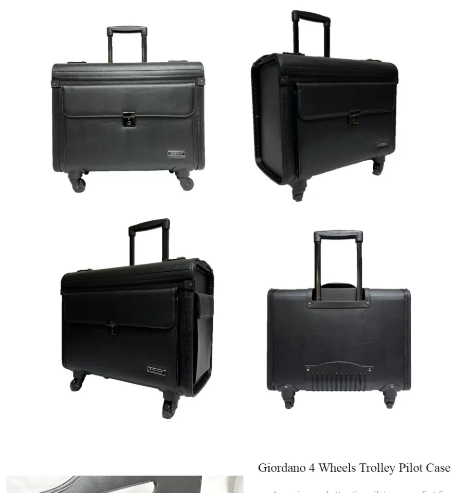 Giordano Trolley Luggage Pilot Case Document Bag Lawyer Case Bag