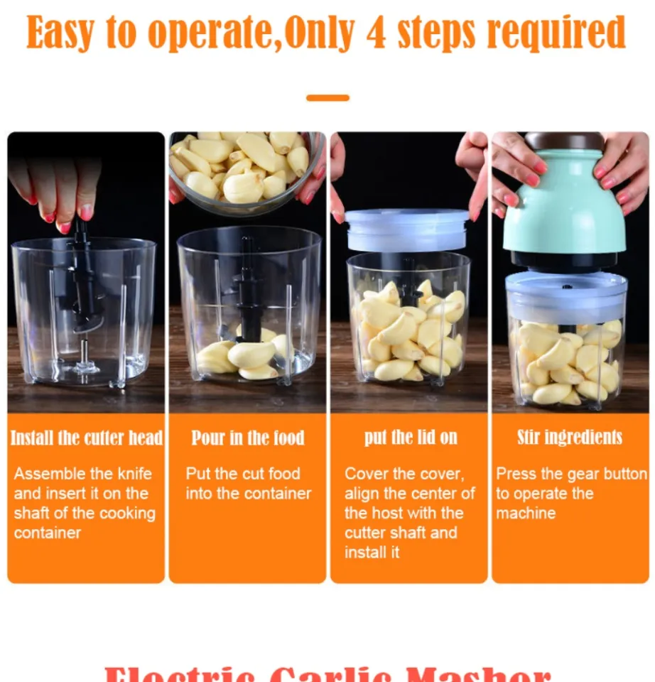 Capsule Cutter Quatre Electric Cooking Machine Baby Food Processor