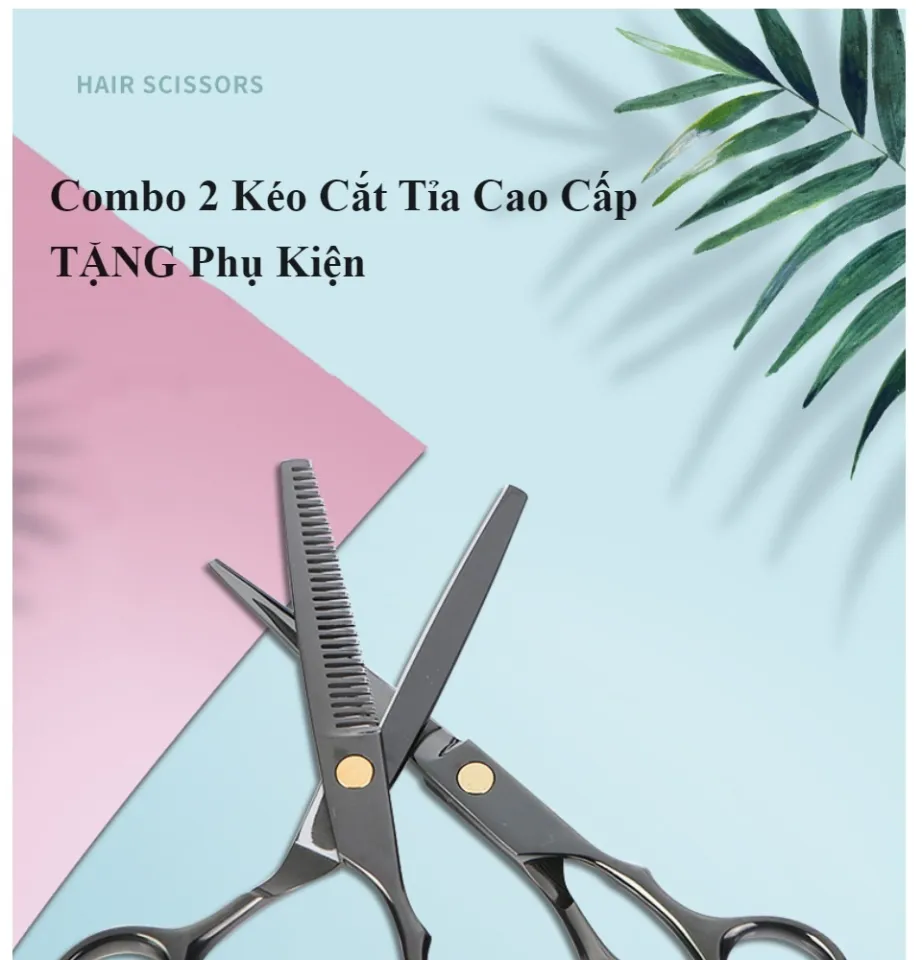 Kéo cắt tóc nam NTGiaolac NT222/1 Cặp