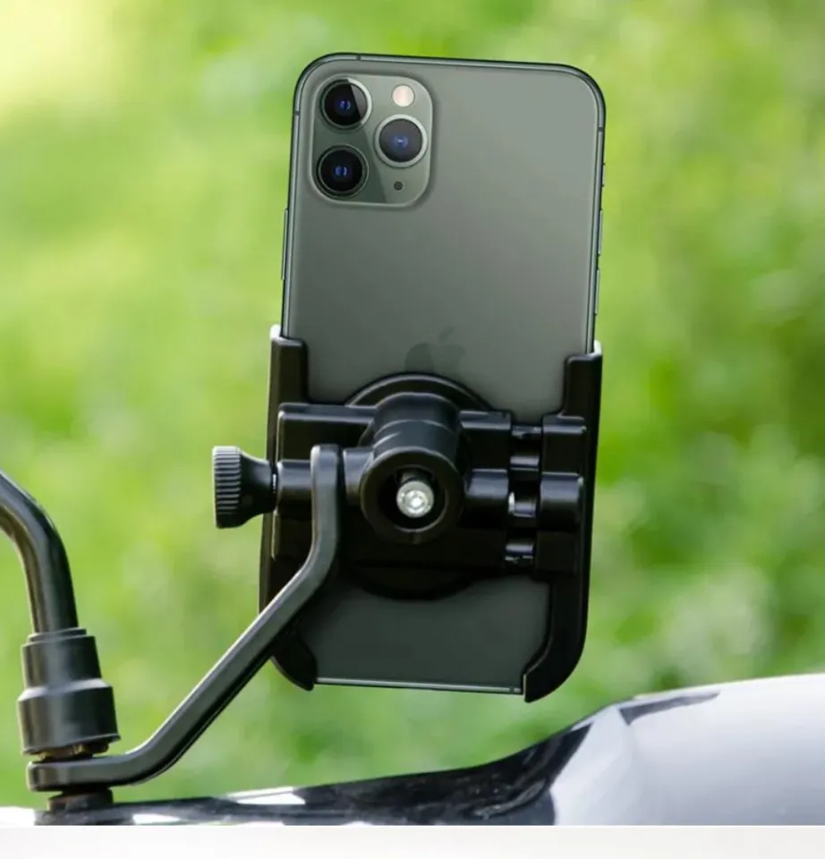🇲🇾Stock】Aluminum Alloy Motorcycle Phone Holder Bike Cell Stand