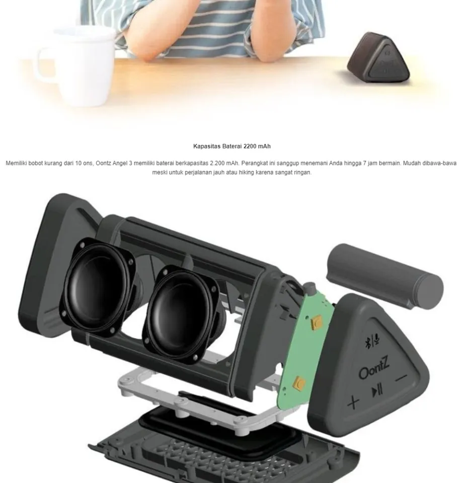 Oontz Angle Cambridge SoundWorks Bluetooth Speaker Original