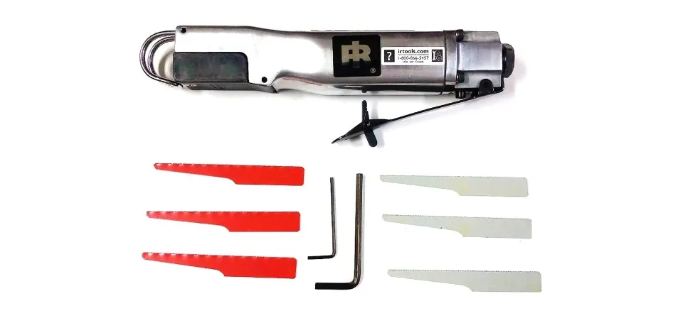 Ingersoll Rand 429 Heavy-Duty Air Reciprocating Saw – 10,000 SPM, Cuts Plastic, Fiberglass, Aluminum, Sheet Metal – Body Shop & Exhaust Work