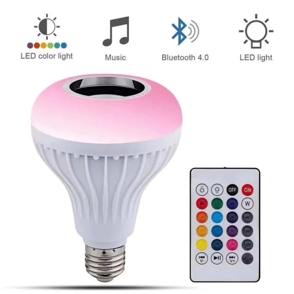 Smart colorful best sale bulb music