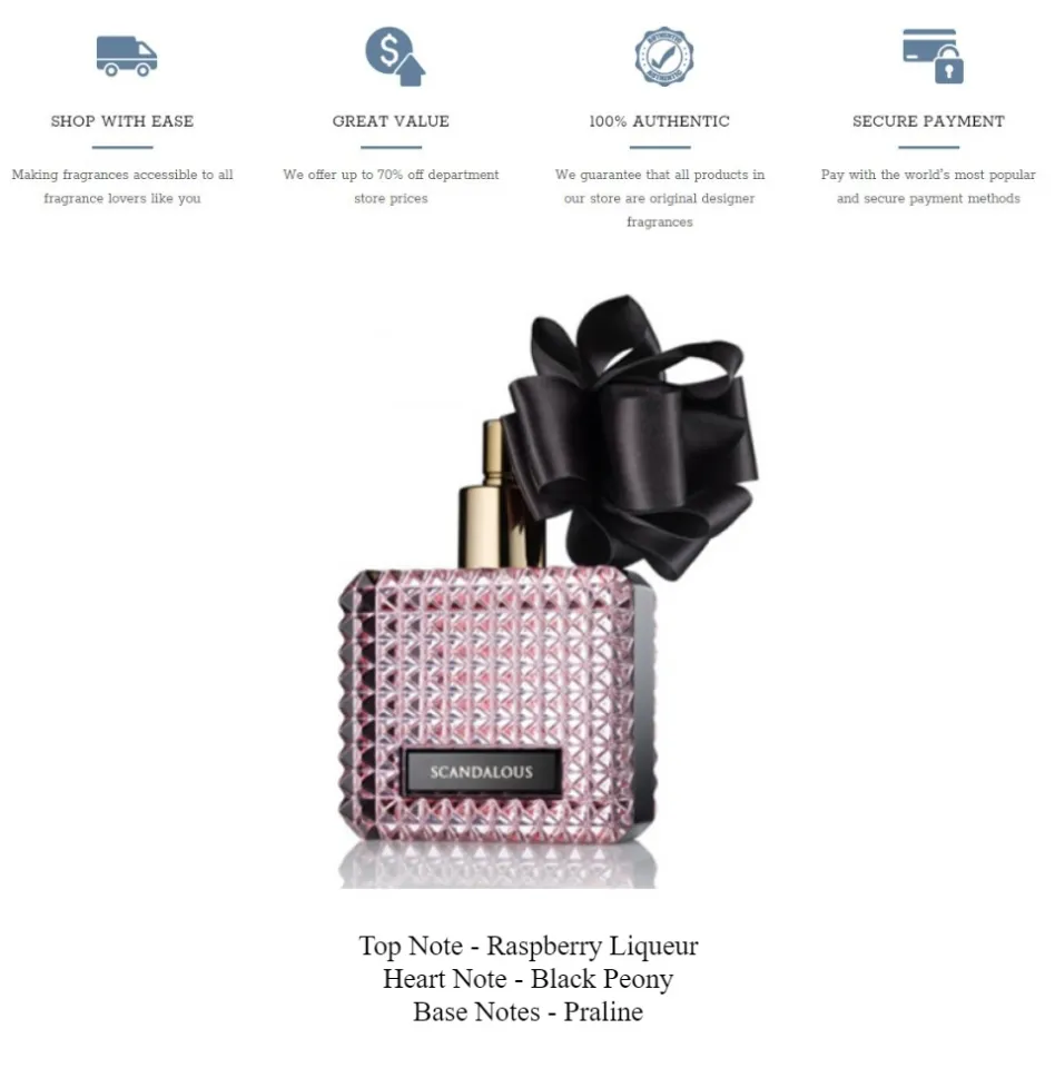 Victoria's Secret Scandalous EDP for Women (100ml) Eau de Parfum