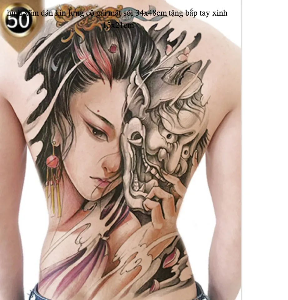 Hình xăm Sói biểu tượng sự dũng mãnh - Notaati Tattoo