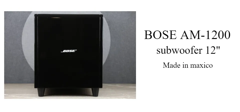 พร้อมส่งในไทย) BOSE AM-1200 (ปี2022) ลำโพงซับเบส 12 นิ้ว Subwoofer