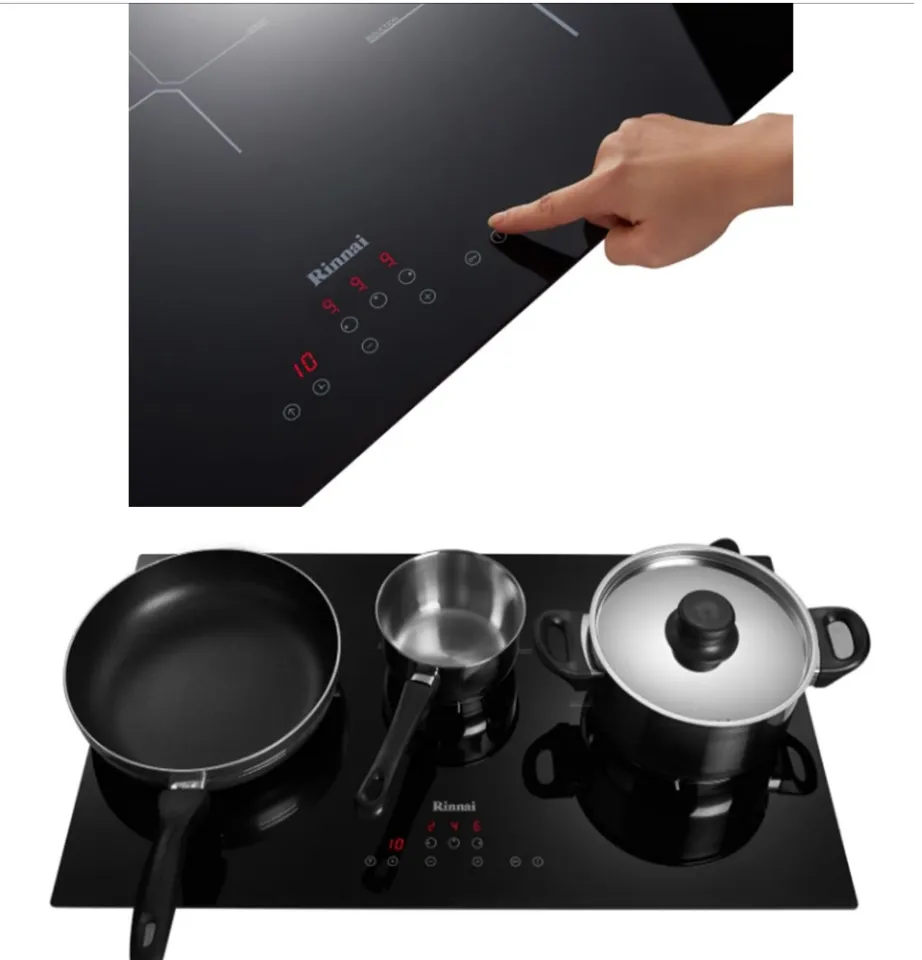 RINNAI RB-7013H-CB Built-in 70cm 3-zone Induction Hob RB7013HCB Induction  Cooker Easy Clean Induction Cooker Touch Sensor Control Induction - Lazada  | Lazada