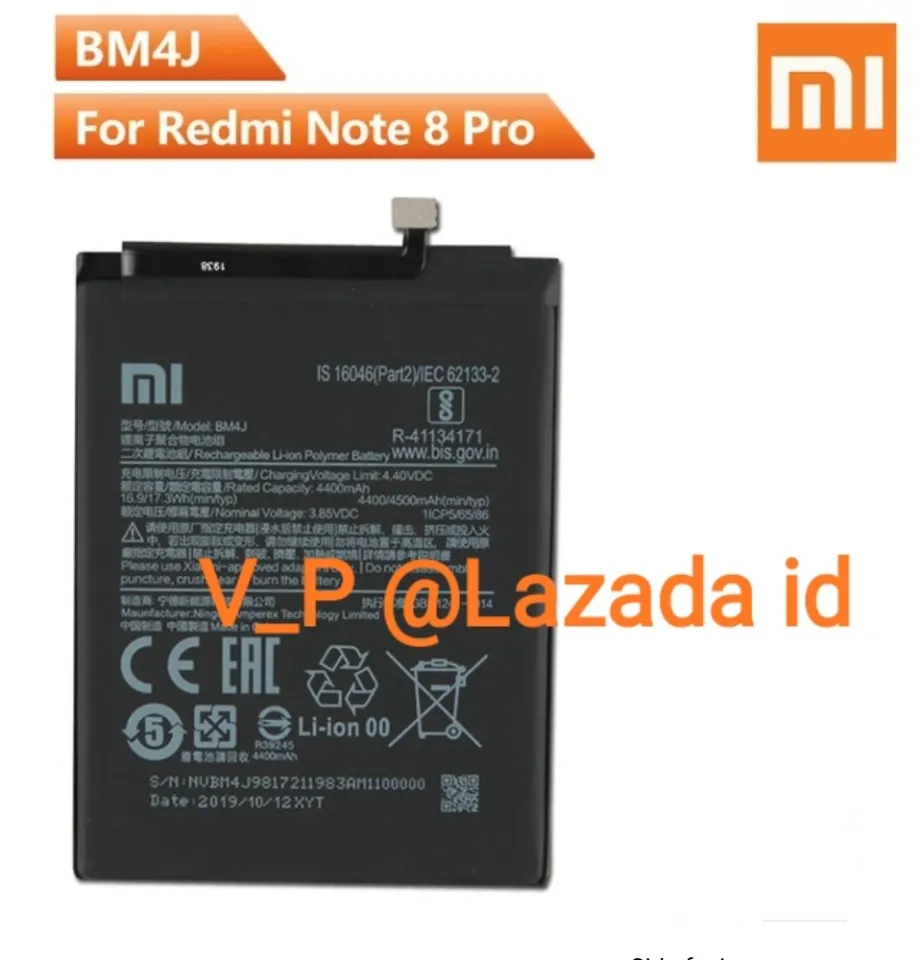 XIAOMI Redmi NOTE PRO Baterai Battery Batre Batrei Batere