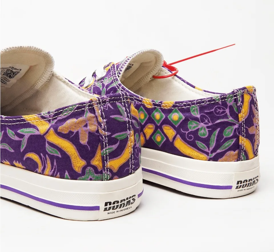 Dorks Batik Kira Sepatu Sneakers Casual Pria Wanita Sepatu
