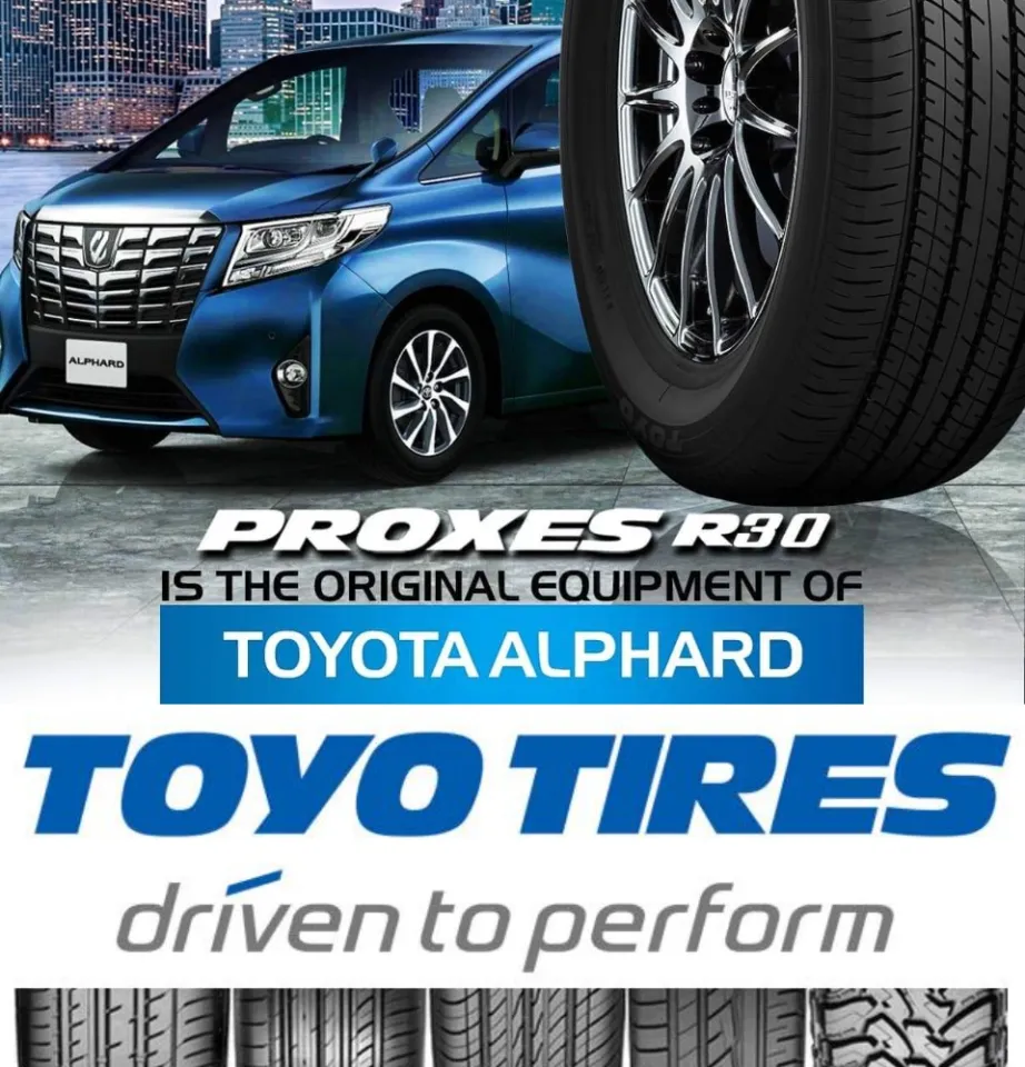 TOYOトランパスR30 4本新古品800km使用235/50R18アルファード