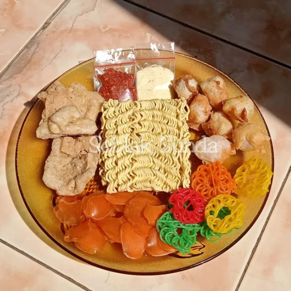 SEBLAK INSTAN KOMPLIT ISI 100 GRAM TERMURAH Seblak Pedas Halal