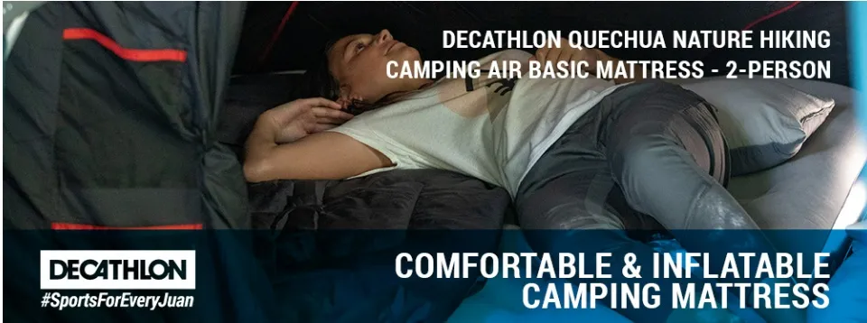 Decathlon Quechua Inflatable Camping Mattress Air Basic 140cm- 2 Persons