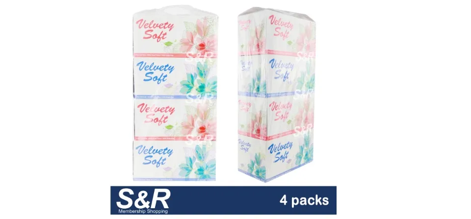 Velvety Soft Facial Tissue 100 sheets