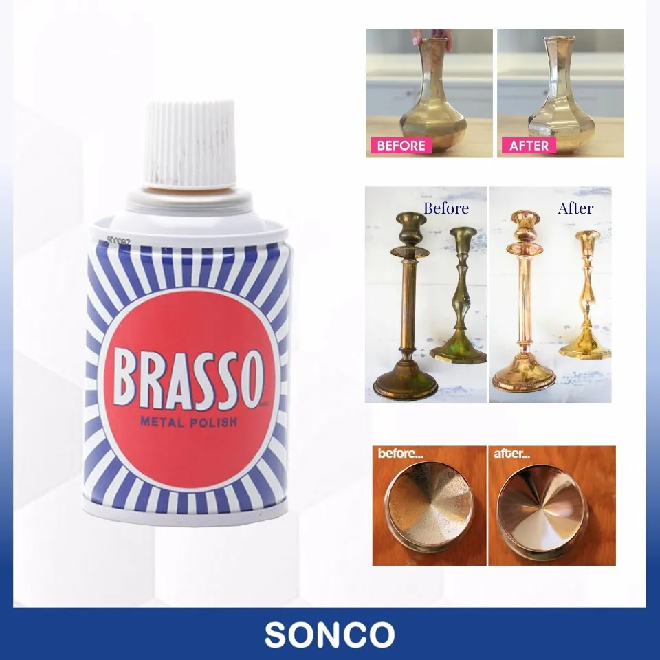 Metal store polish brasso