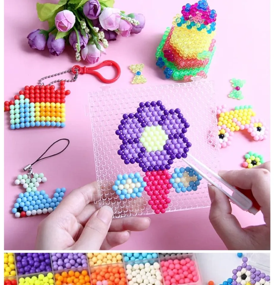 DIY Water Mist Magic Beads Toy Kit Boys Girls Handmade Water Spray