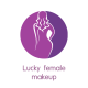 Lucky female makeup