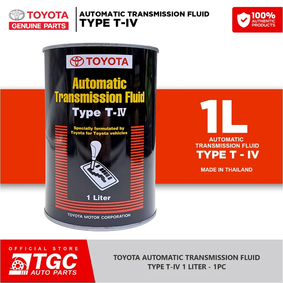Toyota Genuine Automatic Transmission Fluid ATF Type T-IV (08886