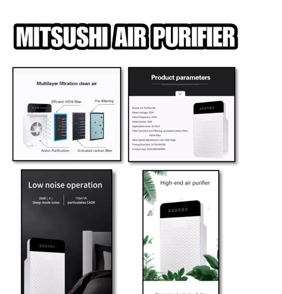 Mitsushi air deals purifier review