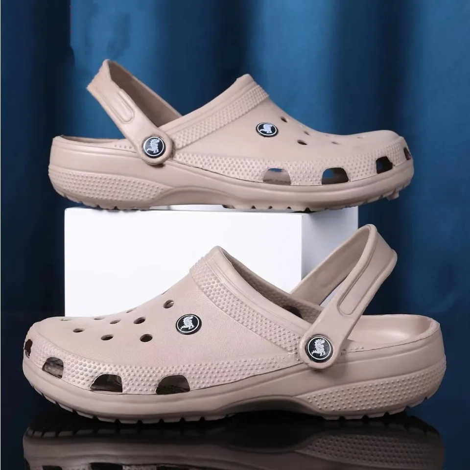 Crocs Classic Mens Shoes Summer Slippers Beach Shoes Casual Rubber