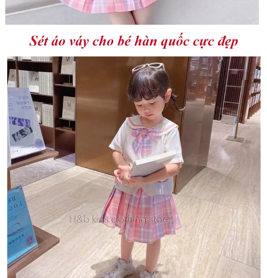Bộ Áo Sơ Mi Tay Phồng + Váy Yếm 22 Kiểu Mới Phong Cách Hàn Quốc Nhật Bản Cho  Bé Gái | Shopee Việt Nam