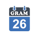 26 GRAM