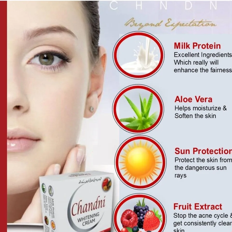 Chandni Whitening Cream 100 Original From Pakistan Now Ready New