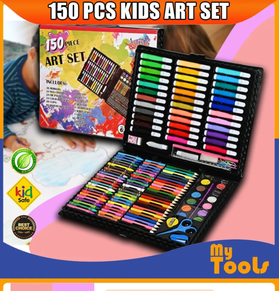 PULSBERY 42 Pcs Drawing Set for Kids | Art Set with Color Box | Pencil  Colors Crayons Colors Water Color Sketch Pens Set for Kids,(Art Set For Kids)  : Amazon.in: Toys & Games