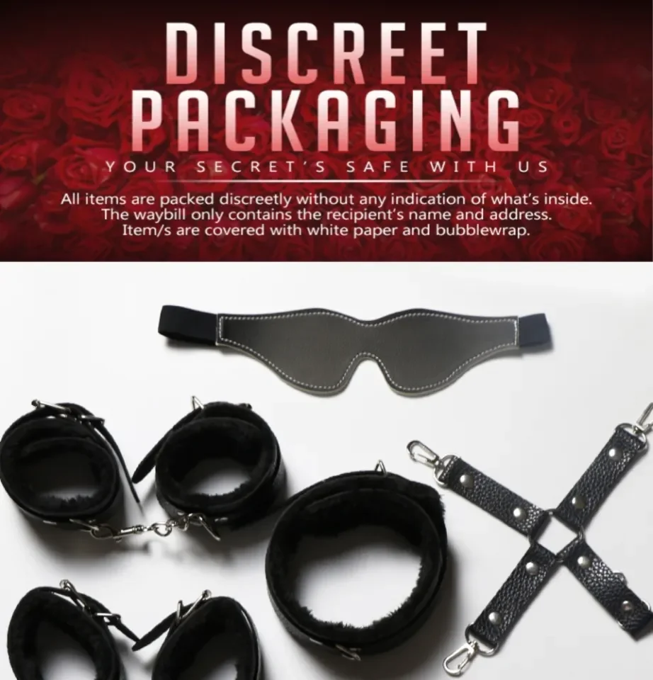 Secret Corner Plush BDSM Bondage Set Sex Toys For Men Sex Toys For Women  For Couples - Black | Lazada PH